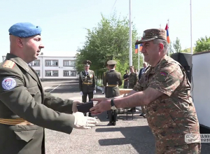 Սուրեն Պապիկյանն այցելել է ՊՆ խաղաղապահ ուժերի բրիգադ