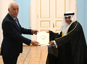 Վահագն Խաչատուրյանին իր հավատարմագրերն է հանձնել Հայաստանում Քուվեյթի Պետության նորանշանակ դեսպանը