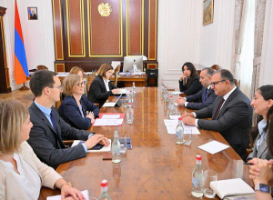 Տիգրան Խաչատրյանն ընդունել է Վերոնիկա Գարսիա Դել Արկոյի գլխավորած պատվիրակությանը