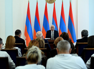 Վահագն Խաչատուրյանը հանդիպել է «Հայաստան» համահայկական հիմնադրամի աշխատակազմի ներկայացուցիչների հետ