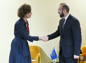 Արարատ Միրզոյանը հանդիպում է ունեցել ՅՈՒՆԵՍԿՕ-ի գլխավոր քարտուղարի հետ