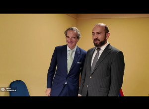 ՀՀ ԱԳ նախարարի հանդիպումը ԱԷՄԳ Գլխավոր տնօրեն Ռաֆայել Մարիանո Գրոսսիի հետ