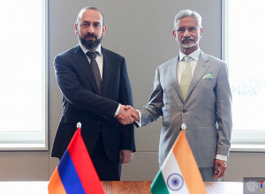 Արարատ Միրզոյանը հանդիպում է ունեցել Հնդկաստանի ԱԳ նախարարի հետ