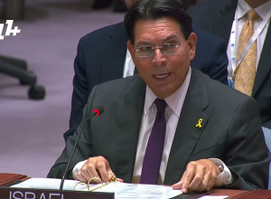 Իսրայելի ներկայացուցչի ելույթը․ Շնորհակալություն ԱՄՆ-ին, շնորհկալություն նախագահ Թրամփին․