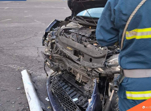 ՃՏՊ. բախվել է երեք ավտոմեքենա, կան տուժածներ։