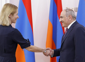Փաշինյանն  ընդունել է ԵՄ բարձր ներկայացուցիչ Կայա Կալասին
