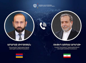 Արարատ Միրզոյանը հեռախոսազրույց է ունեցել Արաղչիի հետ