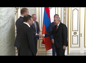 Վարչապետն ընդունել է «Տրաֆիգուրա» ընկերության  նախագահ Ջերեմի Ուեյրին