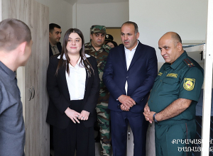 Քրեակատարողական ծառայության պետը շրջայց է կատարել «Վանաձոր» քրեակատարողական հիմնարկի նոր վերանորոգված տարածքներում