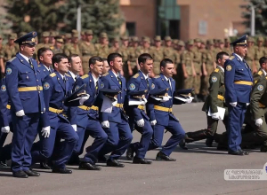 Ռազմական ակադեմիայում  շրջանավարտների ավարտական միջոցառումն էր