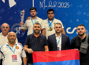 Հայաստանի ծանրամարտի պատանիների հավաքականը՝ Եվրոպայի առաջնության թիմային հաշվարկի հաղթող