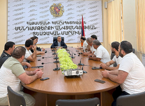 ՍԱՏՄ ղեկավարն ընդունել է ԳՈՒՄ-ի մսավաճառներին. վերահսկողությունն ուժեղացվում է