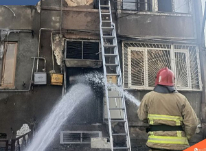 Հրդեհ Հալաբյան փողոցում