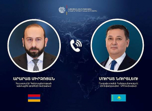 Հայաստանի և Ղազախստանի ԱԳ նախարարների հեռախոսազրույցը