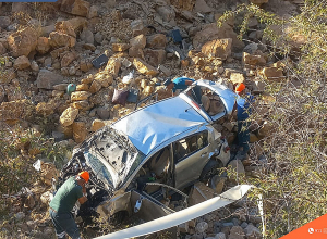 Մեքենան մոտ 200 մետր գլորվել է ձորը․ կա զոհ