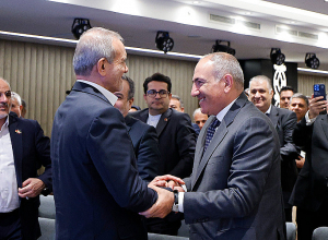 Նիկոլ Փաշինյանը և Մասուդ Փեզեշքիանը մասնակցել են Հայաստան-Իրան գործարար համաժողովի բացմանը