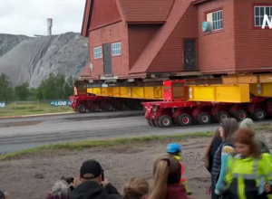 Ինչպես է 100-ամյա եկեղեցին Շվեդիայում տեղափոխվում  նոր վայր