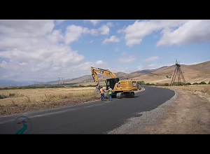 Գեղարքունիքի և Կոտայքի մարզերը կապող Սևան-Ծաղկունք-Զովաբեր ավտոճանապարհի հիմնանորոգման ընթացքը