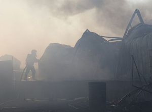 Ջրվեժ գյուղի արտադրամասերից մեկում հրդեհ է բռնկվել