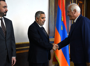 Հայաստան–Իրաք տնտեսական կապերի զարգացման հարցերը քննարկվել են նախագահի նստավայրում