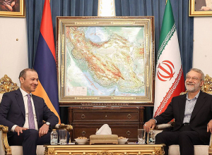Արմեն Գրիգորյանը Թեհրան կատարած այցի ընթացքում հանդիպել է Իրանի ազգային անվտանգության գերագույն խորհրդի քարտուղար Ալի Լարիջանիի հետ