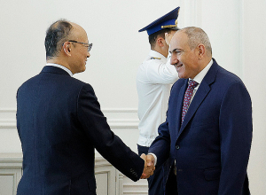 Վարչապետն ընդունել է ԱԶԲ նախագահին