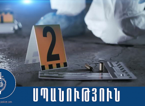 Ձերբակալված անձը ներկայացրեց սպանության գործիքը․ ՆԳՆ ոստիկանություն