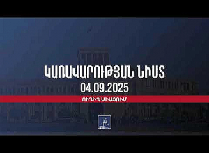 Կառավարության նիստը․
