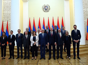 Վահագն Խաչատուրյանը ընդունել է ՆԱՏՕ-ում հավատարմագրված դեսպաններին