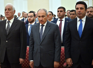 Անկախության տոնի առթիվ նախագահի նստավայրում տեղի է ունեցել պարգևատրման հանդիսավոր արարողություն