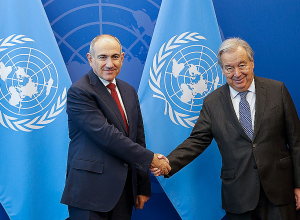 Տեղի է ունեցել Նիկոլ Փաշինյանի և Անտոնիու Գուտերեշի հանդիպումը