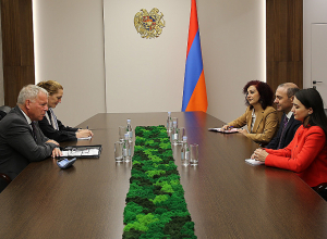 ՀՀ ԱԽ քարտուղար Արմեն Գրիգորյանն ընդունել է Մարկուս Ռիտերին