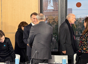 Կարճատև շփումներ՝ Փարիզի խաղաղության ֆորումի շրջանակում. Փաշինյանի տեսանյութը