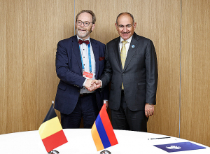 Փաշինյանը հանդիպում է ունեցել Բելգիայի Ներկայացուցիչների պալատի նախագահի հետ