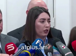 Արփինե Սարգսյանի ճեպազրույցը