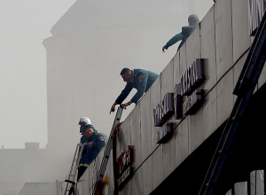 Կոմիտասի պողոտայում գտնվող սուպերմարկետում բռնկված հրդեհը մարվել է