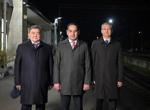 Դիմավորեցինք ղազախական ցորենով բեռնված գնացքը․ Խուդաթյան