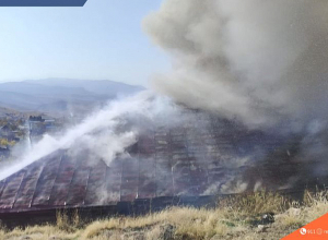 Հրշեջ-փրկարարները կանխել են հրդեհի տարածումը դեպի տան բնակելի հատվածներ