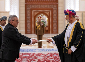 Օմանի Սուլթանությունում ՀՀ դեսպանն իր հավատարմագրերն է հանձնել Օմանի սուլթանին