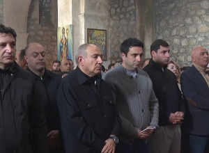 Պատարագ Վայոց ձորի Խաչիկ գյուղի Սուրբ Աստվածածին եկեղեցում․ Փաշինյան