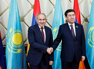 Կայացել է ՀՀ վարչապետի և Ղազախստանի խորհրդարանի Մաժիլիսի նախագահի հանդիպումը