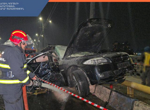 «BMW»-ն դուրս է եկել ճանապարհի երթևեկելի հատվածից և մասամբ անցել կամրջի արգելապատնեշը․ կա զոհ