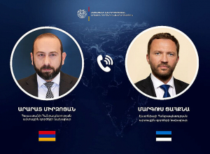 Արարատ Միրզոյանը հեռախոսազրույց է ունեցել Էստոնիայի ԱԳ նախարարի հետ
