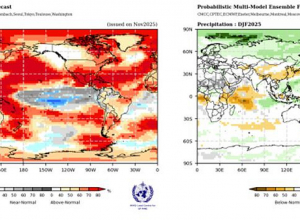 Համաշխարհային օդերևութաբանական կազմակերպությունը թարմացրել է գլոբալ կանխատեսումը 2025/2026 ձմռան համար