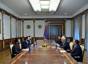 Վահագն Խաչատուրյանն ընդունել է «Ստարտափ Արմենիա» հիմնադրամի և «Սևան ստարտափ սամմիթ» նախաձեռնության հիմնադիր Հակոբ Հակոբյանին