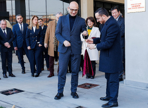 Ինժեներական քաղաքի փառքի արահետում բացվել են Global High-Tech պետական մրցանակի երեք դափնեկիրների աստղերը