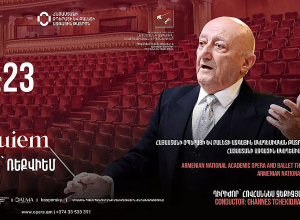 Հովհաննես Չեքիջյանի ծննդյան 97-ամյակը կնշվի համերգով. օպերայի բեմում կհնչի Բեռլիոզի «Ռեքվիեմը»