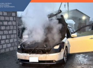 Հրդեհի ահազանգ Ջրառատ գյուղում