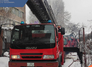 Մոլդովական փողոցի շենքերից մեկի բնակարաններից մեկում հրդեհ է բռնկվել