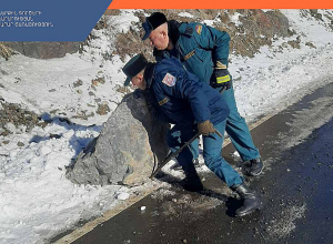 Քարաթափում Ճամբարակ-Գետիկ ավտոճանապարհին